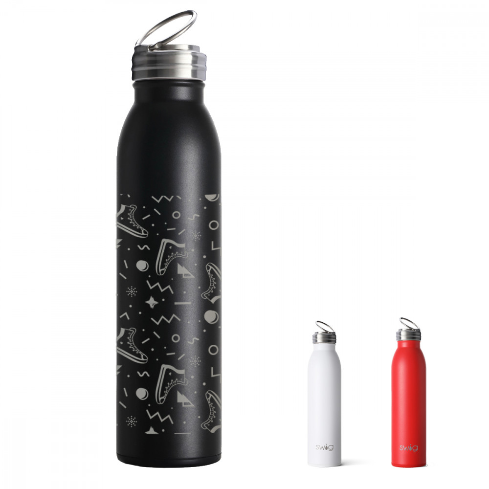 20 Oz. Full Laser Swig Life Stainless Steel Bottle 20 Oz. Full Laser Swig Life Stainless Steel Bottle