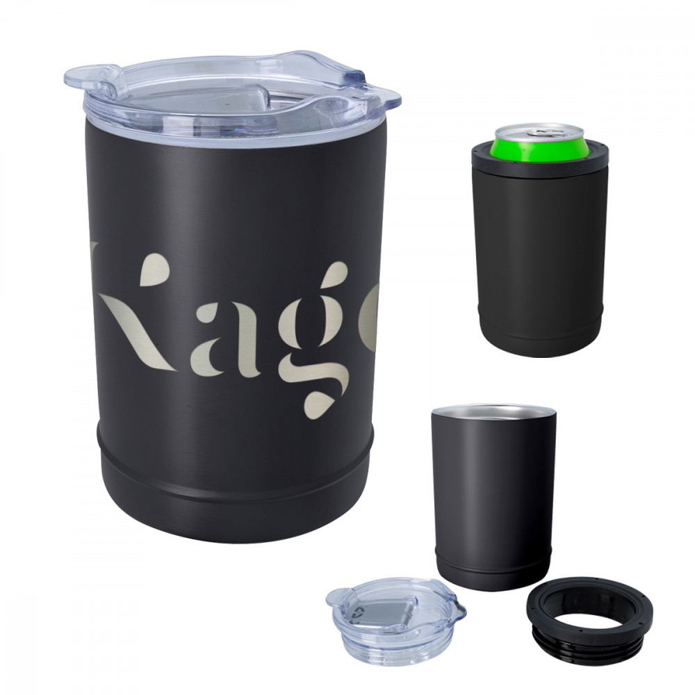 2-In-1 Full Laser Copper Insulated Beverage Holder and Tumbler 2-In-1 Full Laser Copper Insulated Beverage Holder and Tumbler