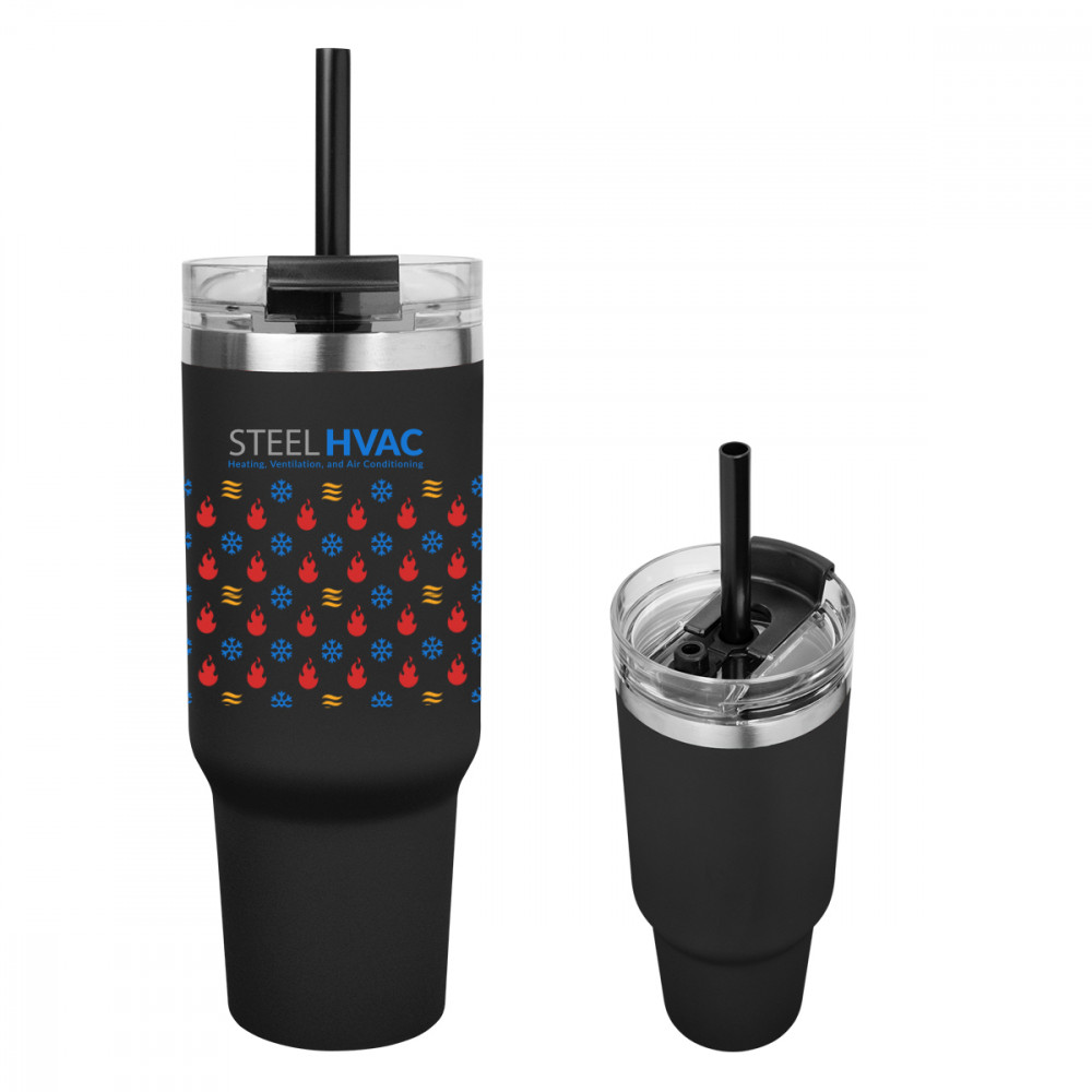 40 Oz. Full Color Naomi Intrepid Stainless Steel Tumbler 40 Oz. Full Color Naomi Intrepid Stainless Steel Tumbler