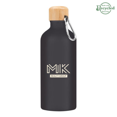 20 Oz. Aluminum Tundra Bike Bottle With Bamboo Lid