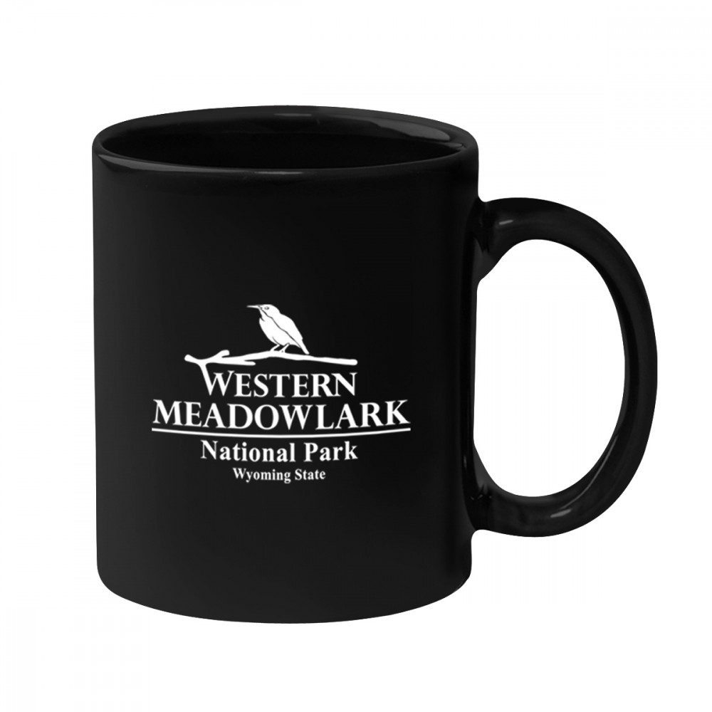 11 Oz. Hughes Stoneware Mug With C-Handle