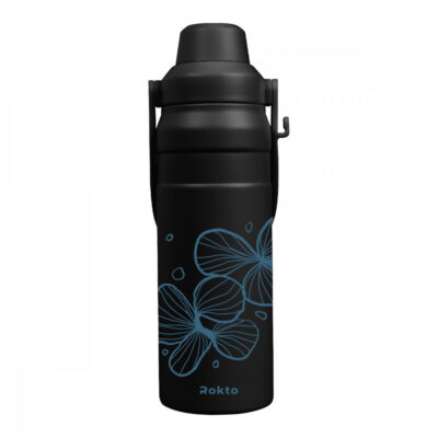 24 Oz. Summit Sip Recycled Stainless Steel Bottle With Easy Carry Handle