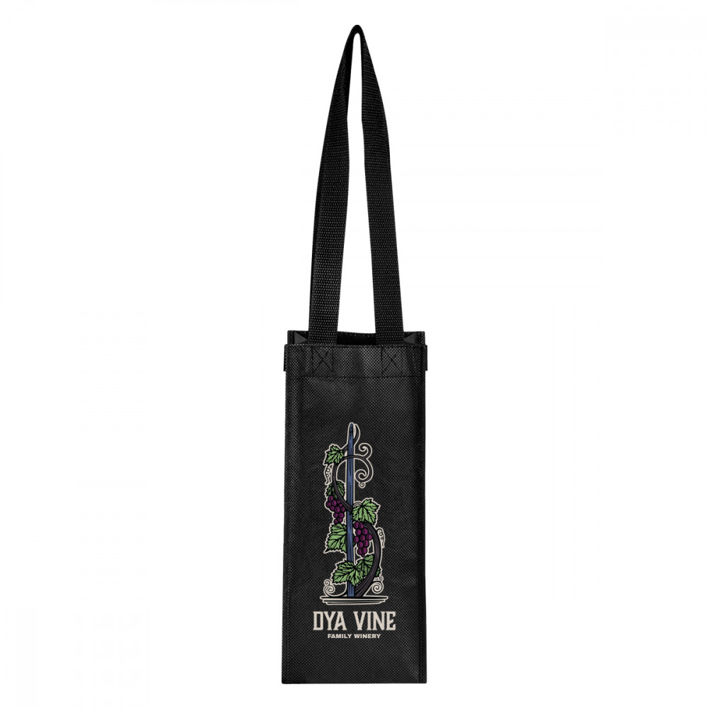 Venice rPET Non-Woven Laminated Wine Bag