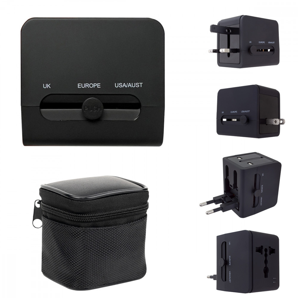 20W Universal Travel Adapter With Type-C