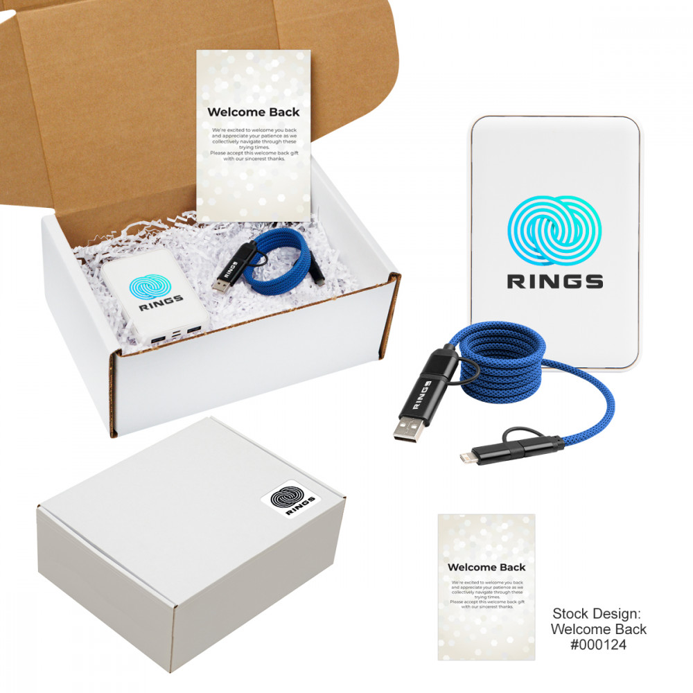 65W Quick Charge Cable & rPET Power Bank Kit 65W Quick Charge Cable & rPET Power Bank Kit