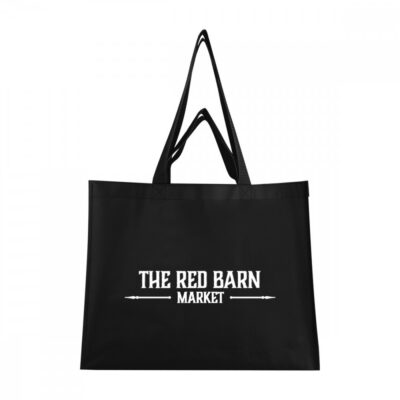 Matte Laminated Recycled Non-Woven Dual Handle Shopper Tote Bag