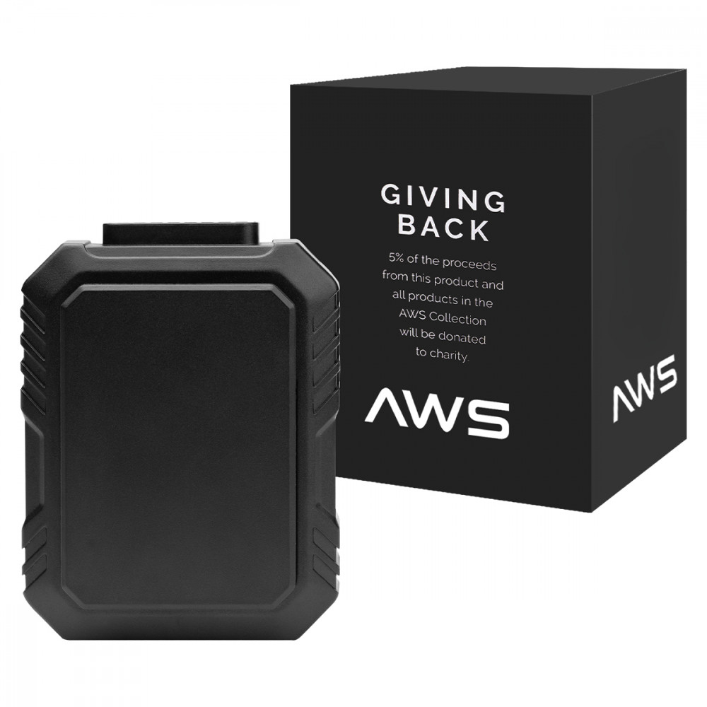 AWS UL Listed 5,000 mAh Power Bank and Fan With Clip