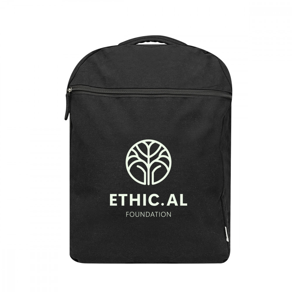 Arden Recycled 14 Oz. Cotton Computer Backpack Arden Recycled 14 Oz. Cotton Computer Backpack
