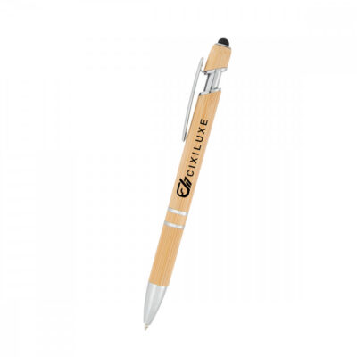 Tropical Bamboo Incline Pen With Stylus