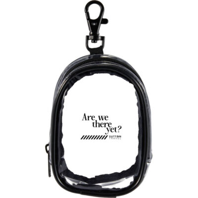 Round Clear Bag Charm