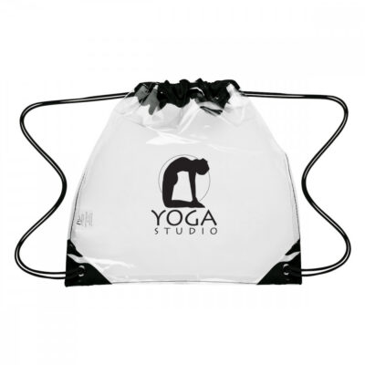 Touchdown Clear EVA Drawstring Backpack