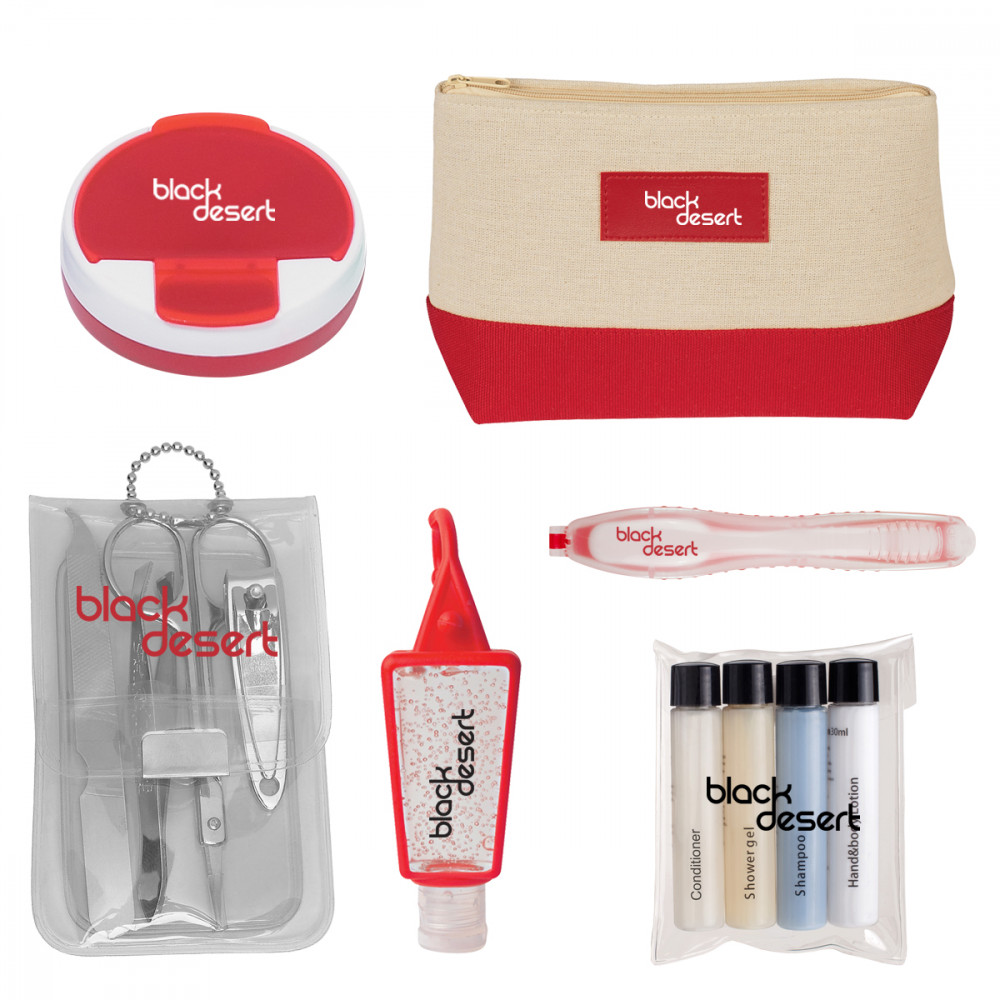 Allure Cosmetic Bag Travel Kit Allure Cosmetic Bag Travel Kit