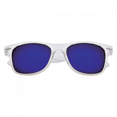 Crystalline Mirrored Malibu Sunglasses