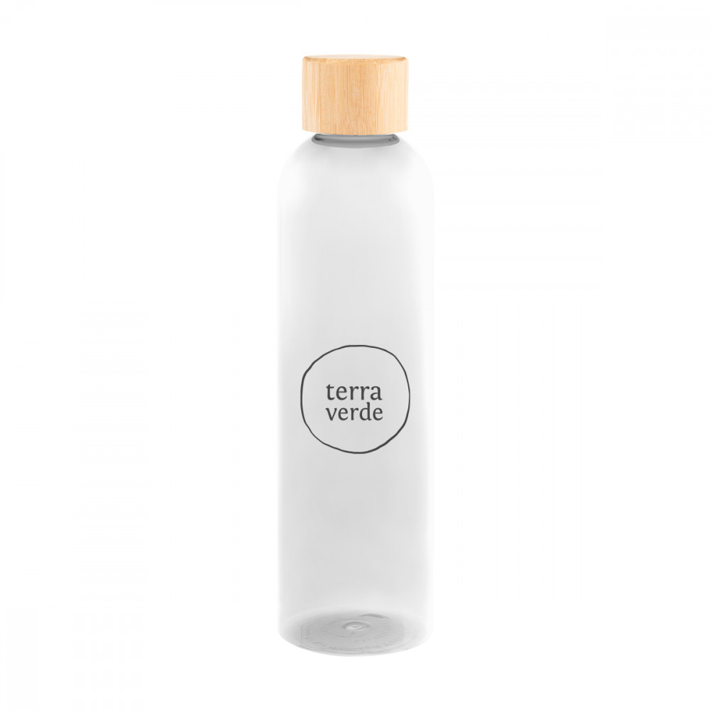 32 Oz. Jordan rPET Bottle With Bamboo Lid 32 Oz. Jordan rPET Bottle With Bamboo Lid