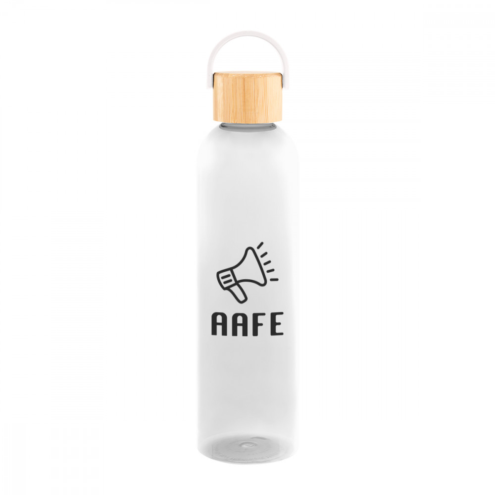 32 Oz. Jeffrey rPET Bottle With Bamboo Lid And Easy Carry Handle 32 Oz. Jeffrey rPET Bottle With Bamboo Lid And Easy Carry Handle