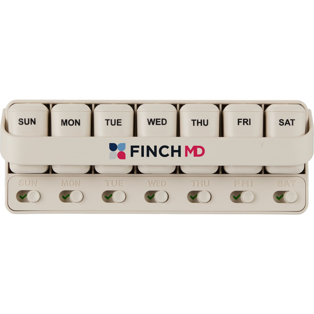 Wellable™ Daily Pill and Supplement Organizer
