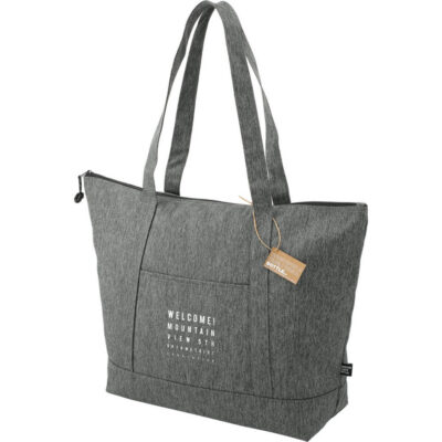 Vila Recycled Zippered Tote