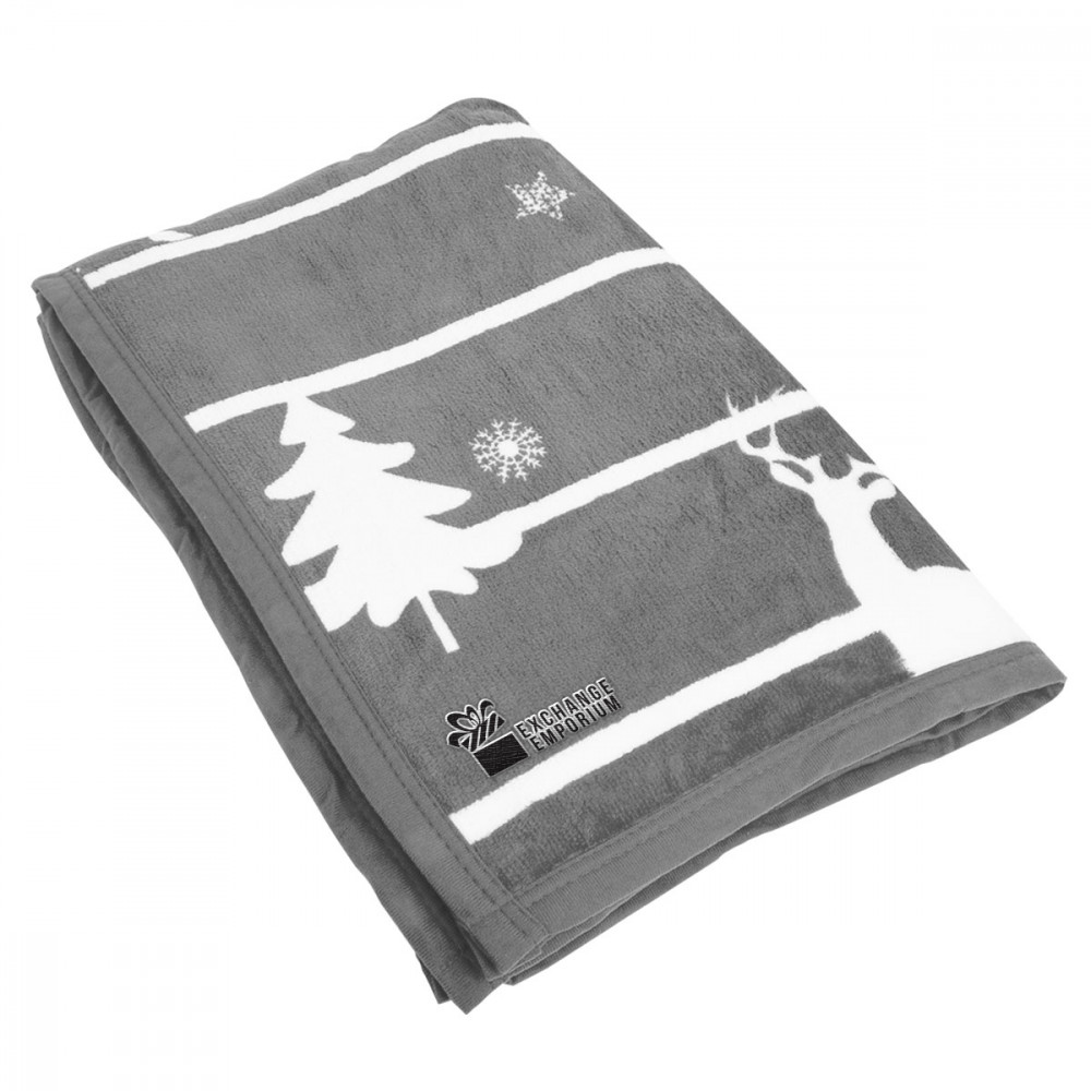 Winter's Nap Holiday Throw Blanket Winter's Nap Holiday Throw Blanket
