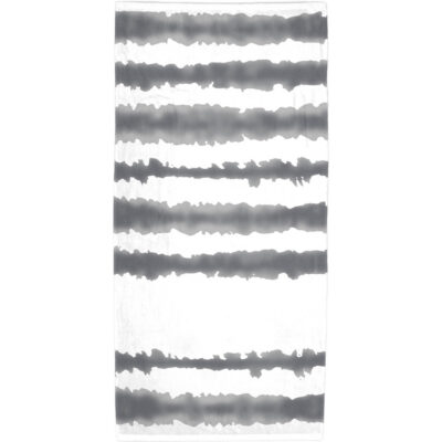 Good Vibes Cabana Stripe Beach Towel