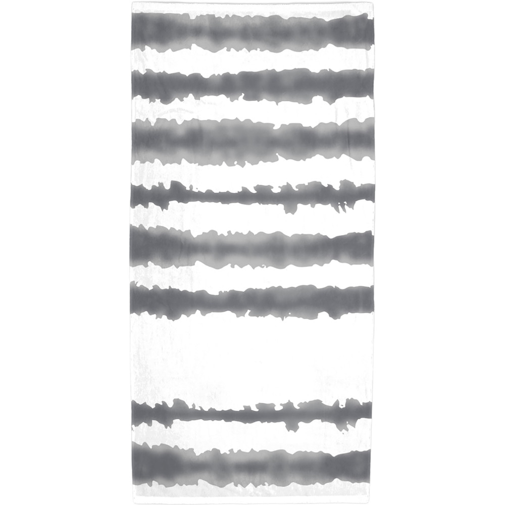 Good Vibes Cabana Stripe Beach Towel