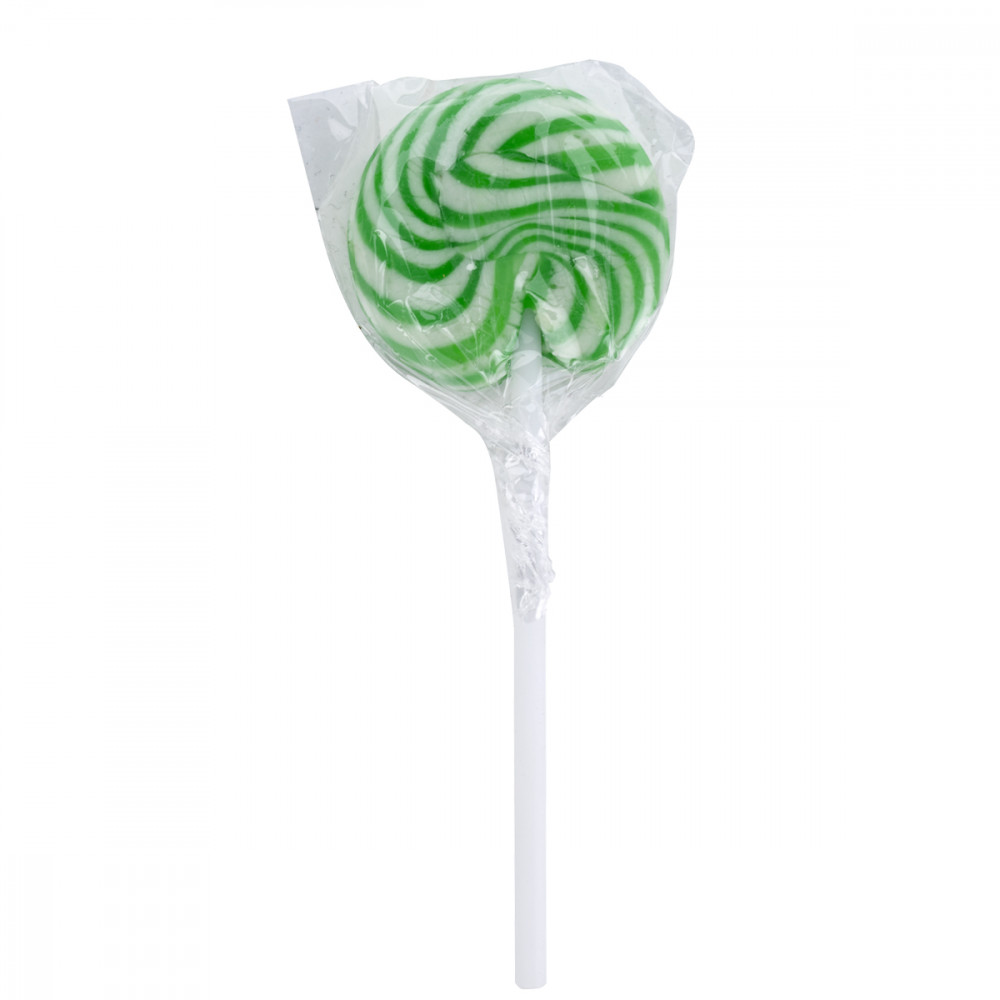 Swirl Lollipop with Round Label