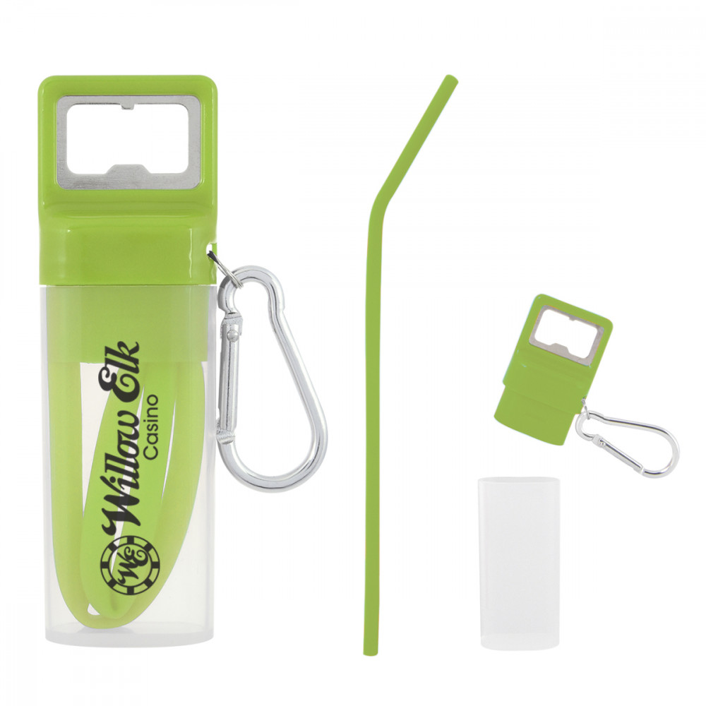 Pop And Sip Bottle Opener Straw Kit Pop And Sip Bottle Opener Straw Kit