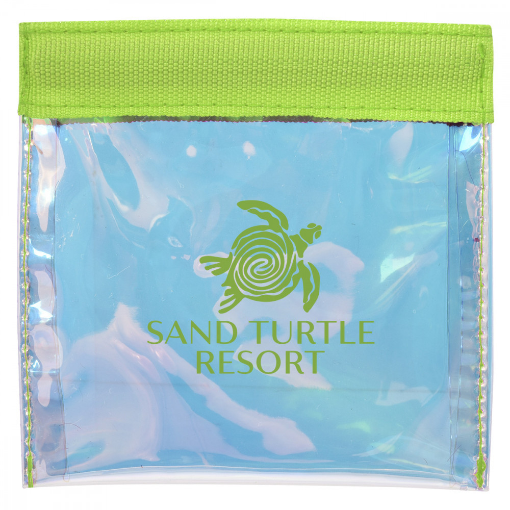 Iridescent Squeeze Tech Pouch