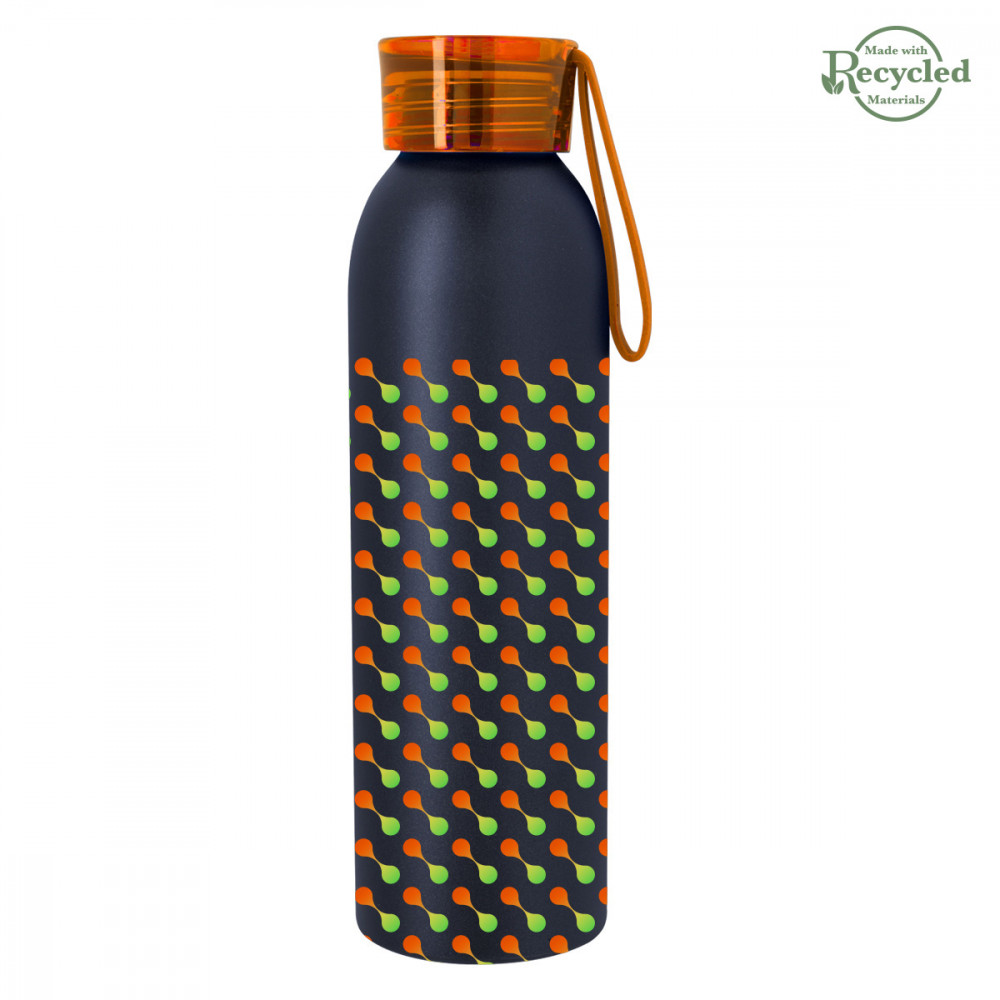 22 Oz. Full Color Darby Recycled Aluminum Bottle 22 Oz. Full Color Darby Recycled Aluminum Bottle
