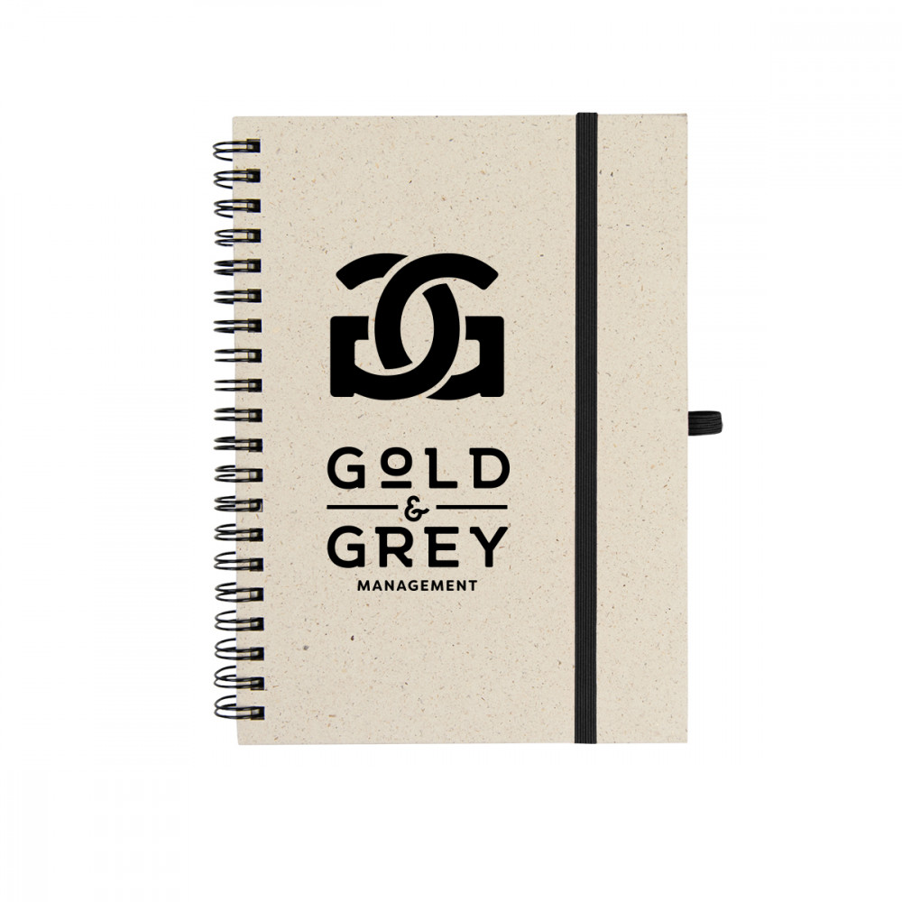 Natural Paper Spiral Notebook Natural Paper Spiral Notebook