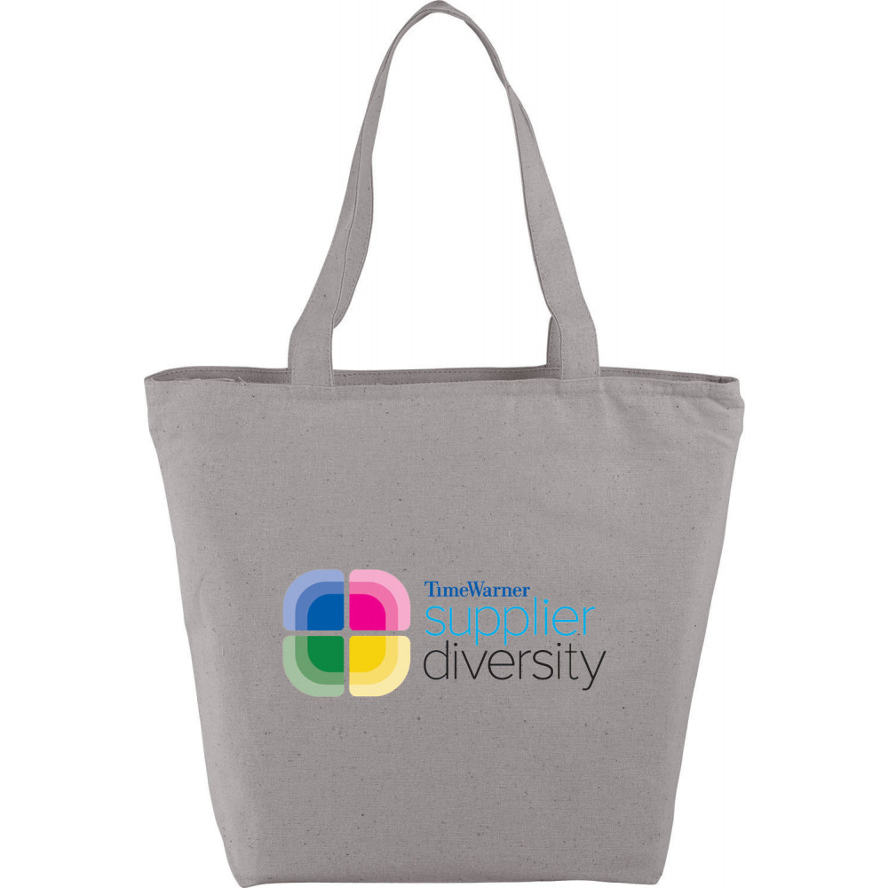 Maine 8oz Cotton Canvas Zippered Tote