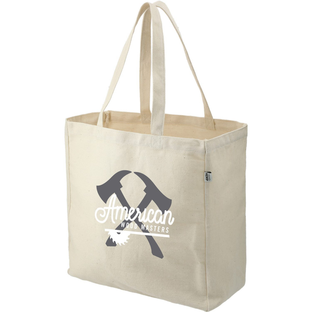 Hemp Cotton 11oz Carry-All Tote