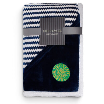 Field & Co.® Chevron Striped Sherpa Blanket
