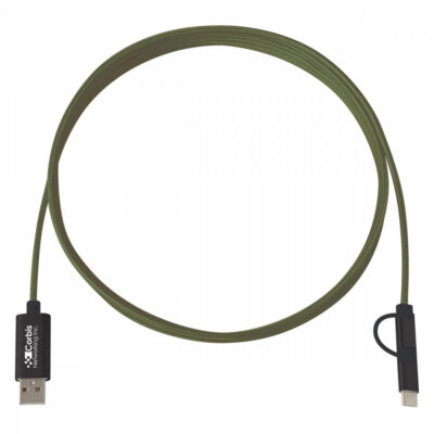 3-In-1 10 Ft. Braided Charging Cable