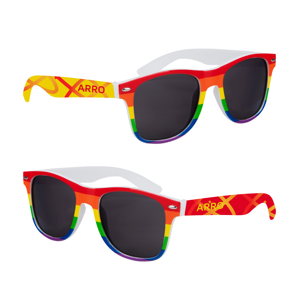 Full Color Prism Maliubu Sunglasses