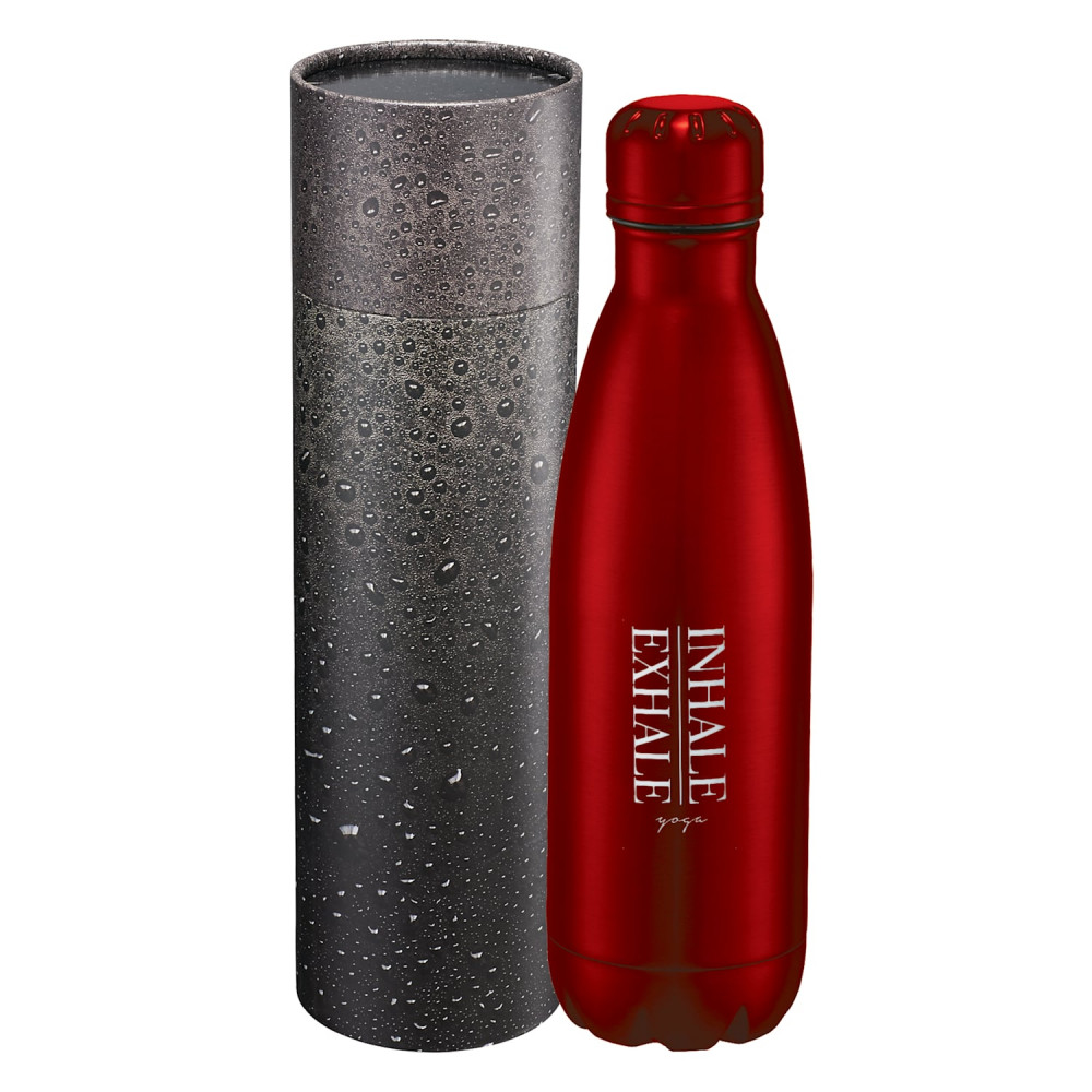 Copper Vac Bottle 17oz With Cylindrical Box Copper Vac Bottle 17oz With Cylindrical Box