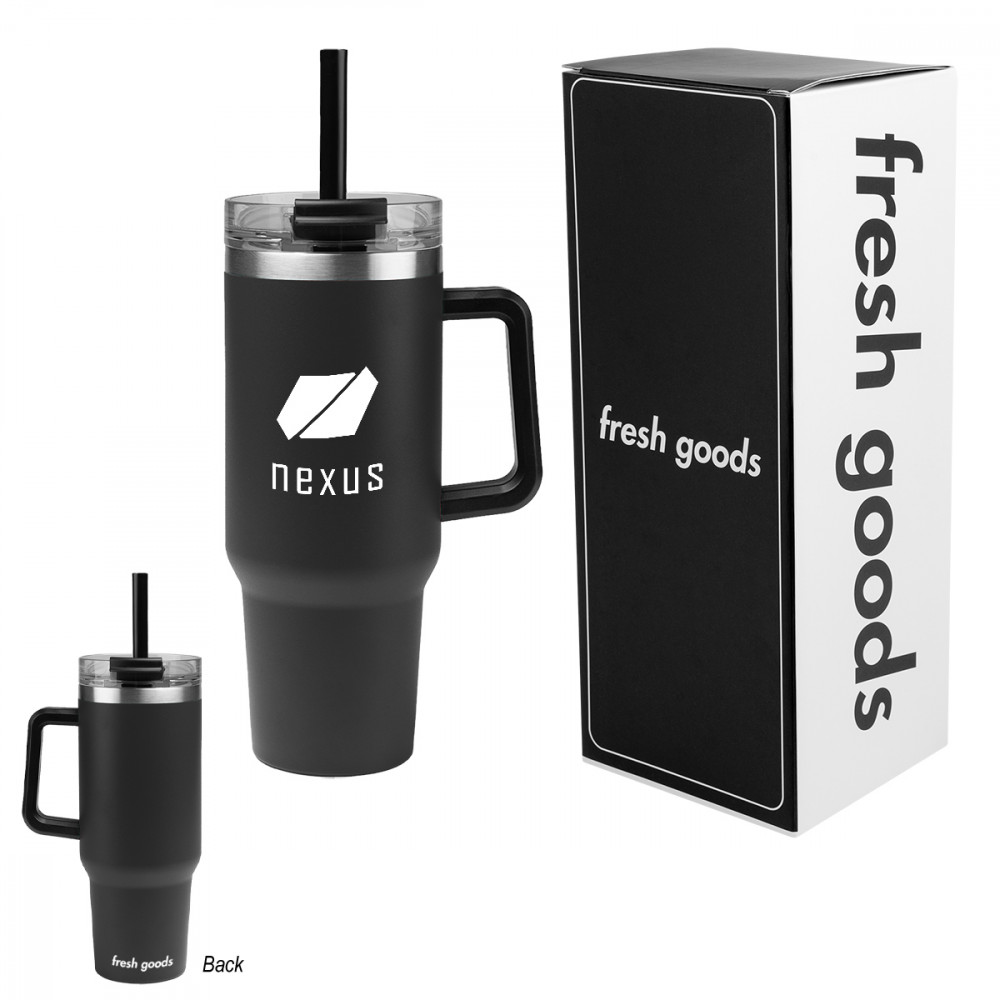 Fresh Goods 40 Oz. Intrepid Stainless Steel Tumbler Fresh Goods 40 Oz. Intrepid Stainless Steel Tumbler