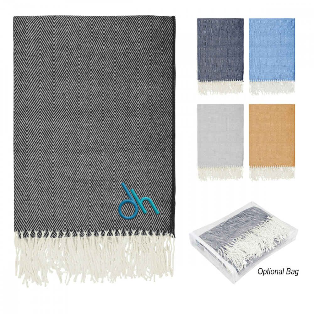 Eastport Herringbone Blanket