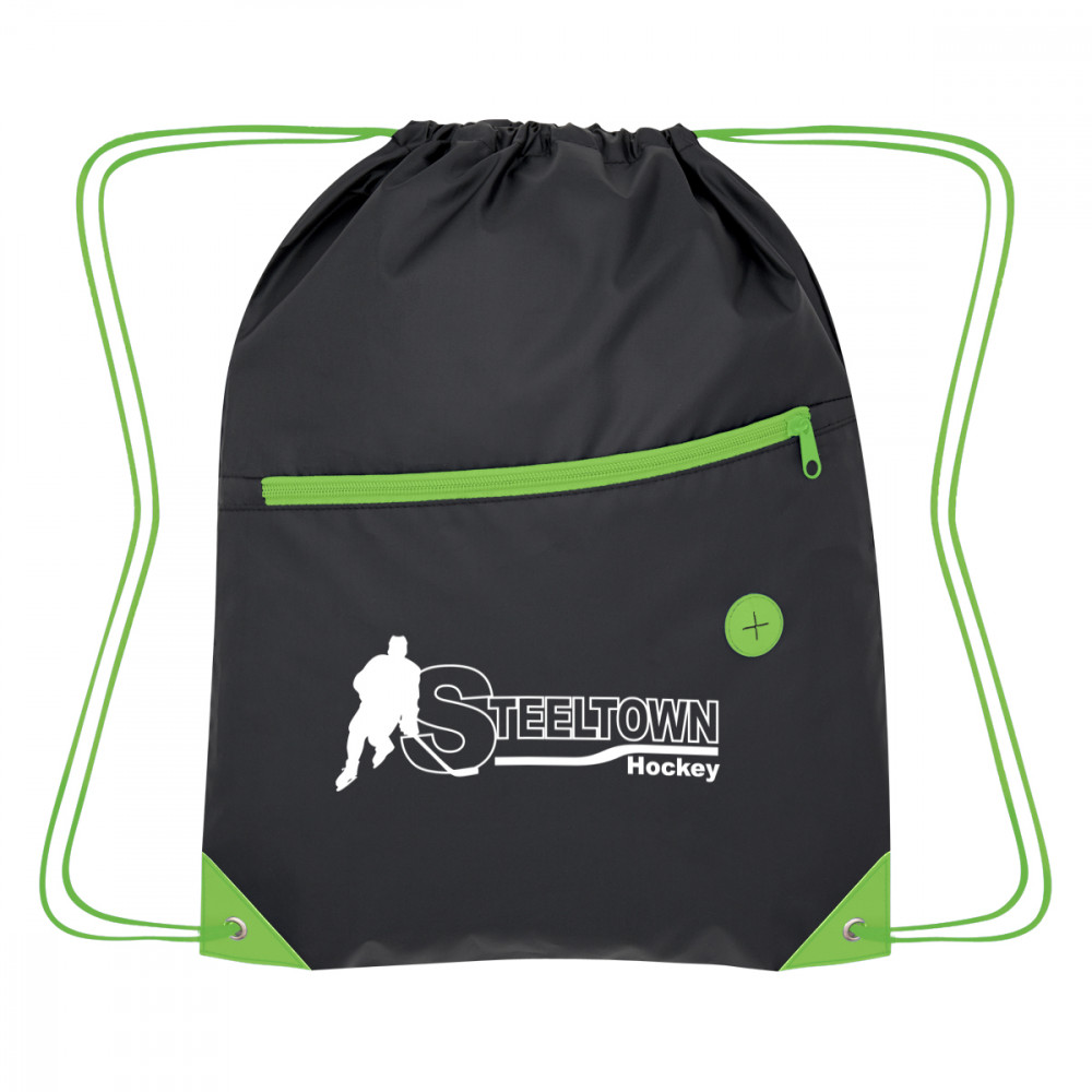 Color Pop Recycled Drawstring Bag Color Pop Recycled Drawstring Bag
