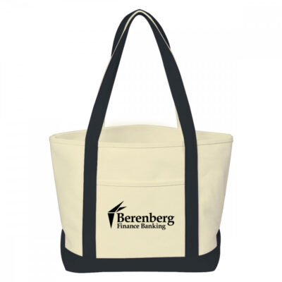 Medium Starboard Cotton Canvas Tote Bag