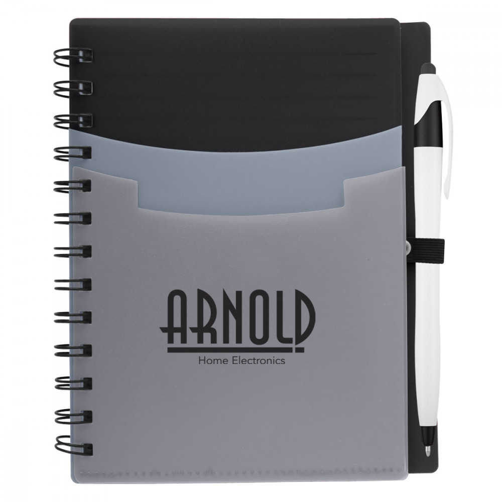 Tri-Pocket Notebook & Pen Tri-Pocket Notebook & Pen