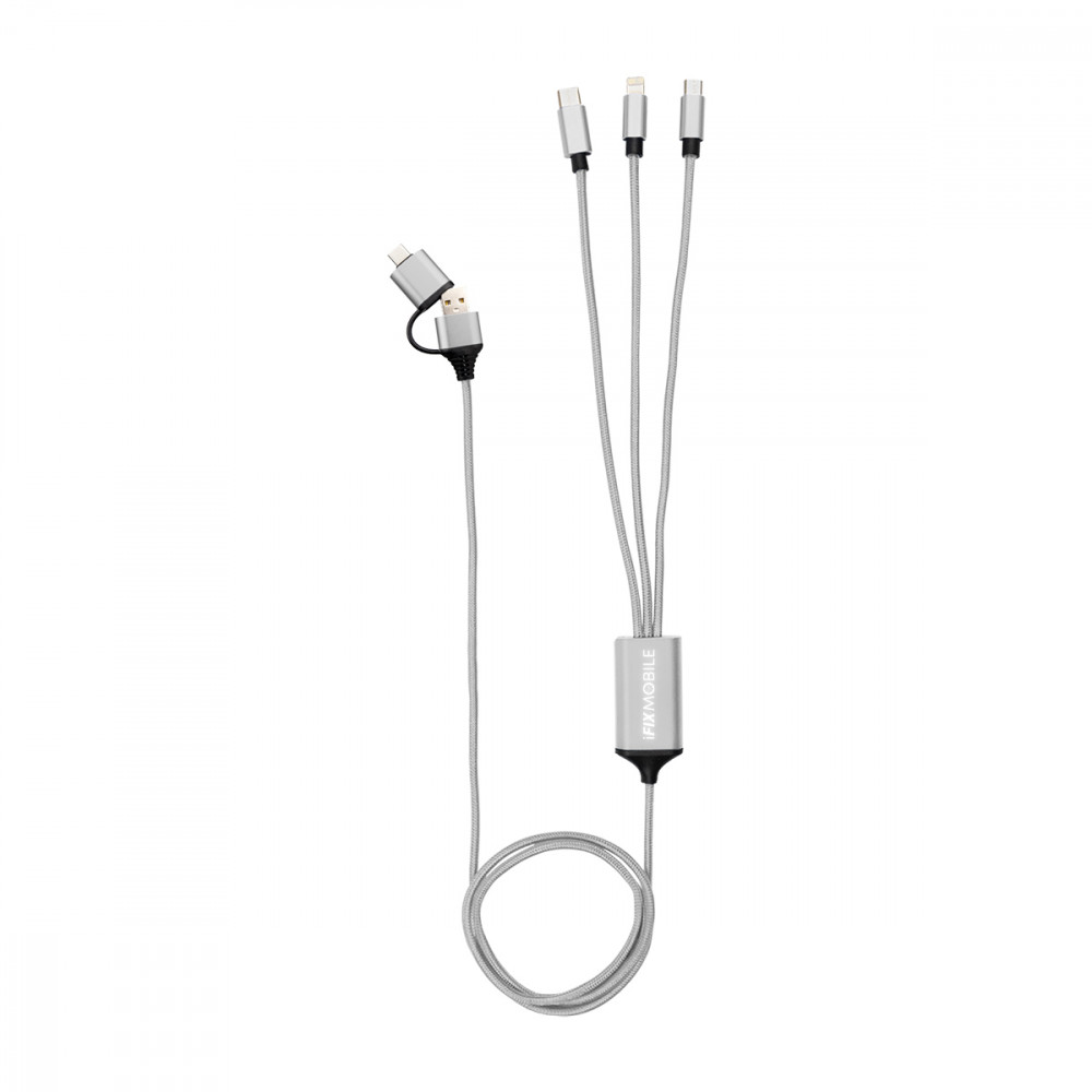 3 Ft. 4-In-1 Charging Cable 2.0 3 Ft. 4-In-1 Charging Cable 2.0