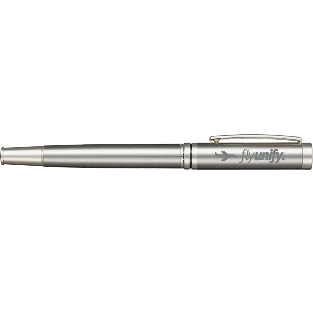 Recycled Stainless Steel Rollerball Pen Recycled Stainless Steel Rollerball Pen
