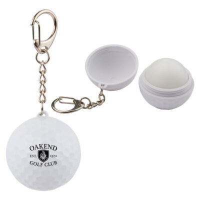 Golf SPF 15 Lip Moisturizer Keychain