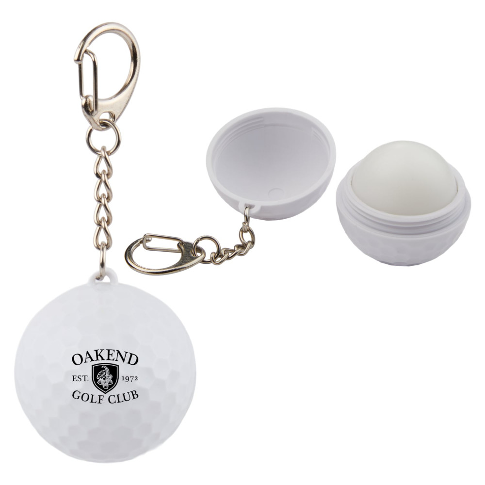 Golf SPF 15 Lip Moisturizer Keychain