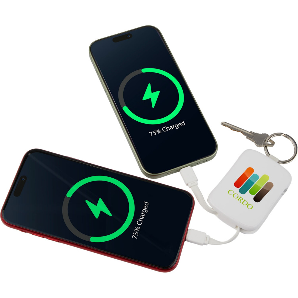 My Jolt 2000 mAh Power Bank with Integrated Cables My Jolt 2000 mAh Power Bank with Integrated Cables