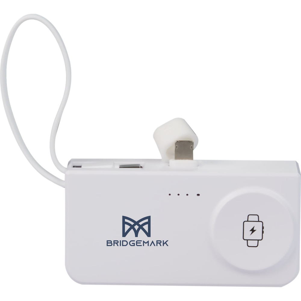 Hue Plus 5000 mAh Power Bank with Watch Charger