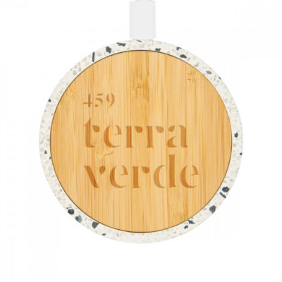 10W Speckle & Bamboo Wireless Charger