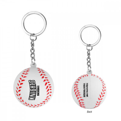 Baseball Stress Reliever Keychain