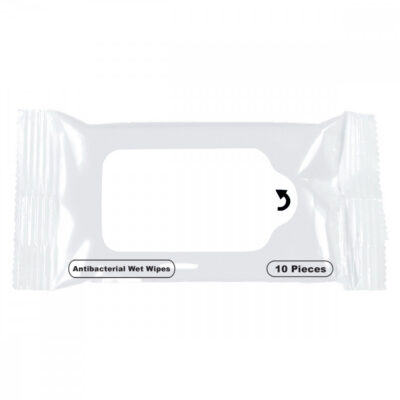 Antibacterial Wet Wipe Packet