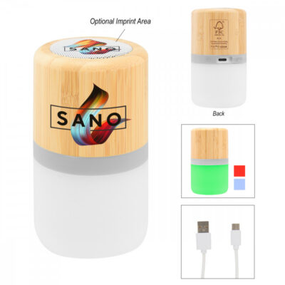 Bamboo Wireless Light Up Speaker 2.0
